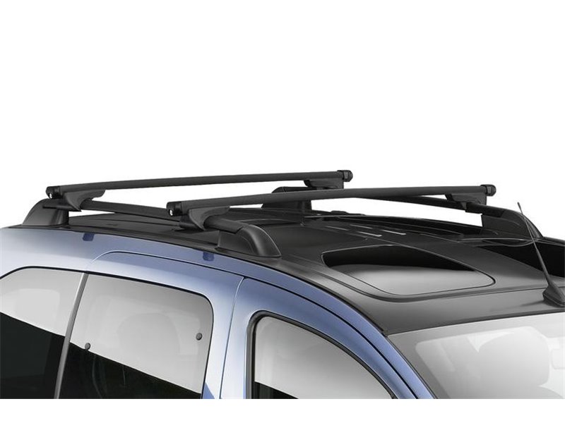 Jeu de 2 barres de toit transversales Peugeot 3008 SUV (P84) avec  enjoliveurs