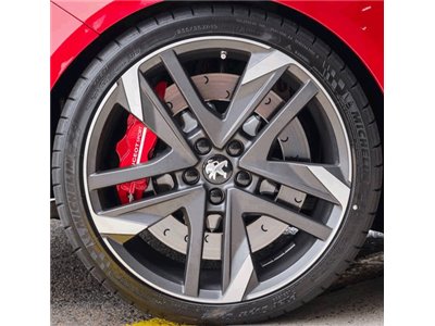 Aluminum wheel Peugeot CARBONE GTi 19" - 308 (T9)