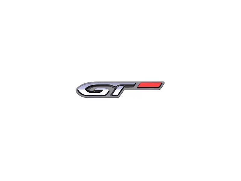 Štítek "GT" pravý bok vozu Peugeot - 308 (T9), 308 SW (T9)