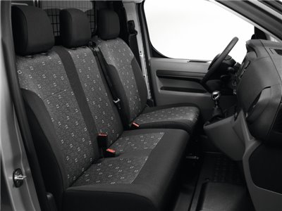 TISSU ALIX rear seat covers - Peugeot Traveller, Citroën Spacetourer