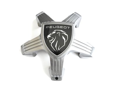 Středové krytky Peugeot ŠEDÁ 2021