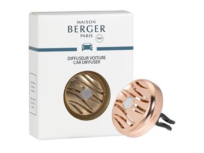 Kovový přenosný osvěžovač vzduchu MAISON BERGER - Blissful růžové zlato