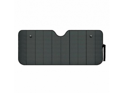 Estor interior negro para la ventana delantera.