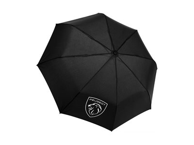 Opvouwbare paraplu Peugeot MERKLOGO ARUDY ZWART