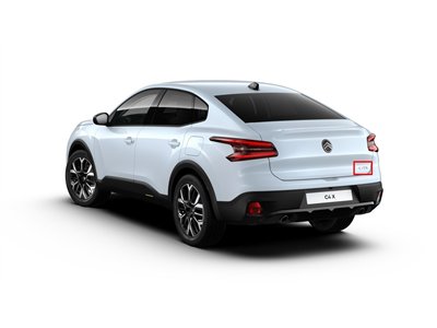 Monogram "C4 X" bakre delen av Citroën C4 X (C43) 2024