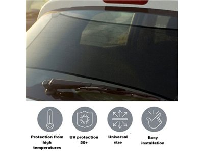 Készlet 2 rolós napellenző tapadókoronggal