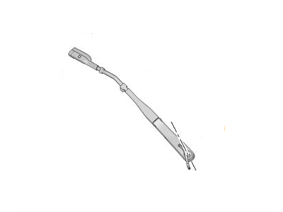 Rameno přední levé stírací lišty Peugeot 308 (P5), 408, DS 4 (D41), Opel Astra (OV5)