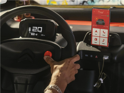 Steering Wheel Button for Citroën AMI Smartphone Remote Control