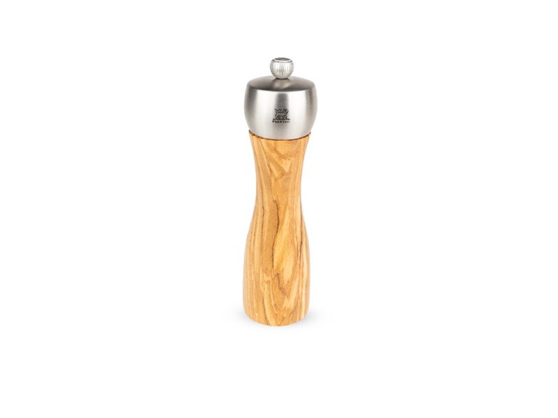 Peugeot Mlýnek na sůl FIDJI olivové dřevo/nerez 20 cm