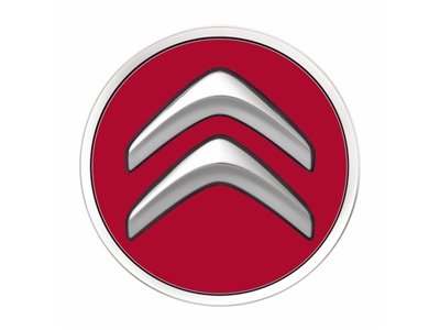 Jeu de 4 caches-moyeux Citroën - rouge ADEN