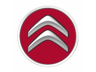 Cache central Citroën rouge ADEN