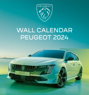 Peugeot Official Wall Calendar 2024
